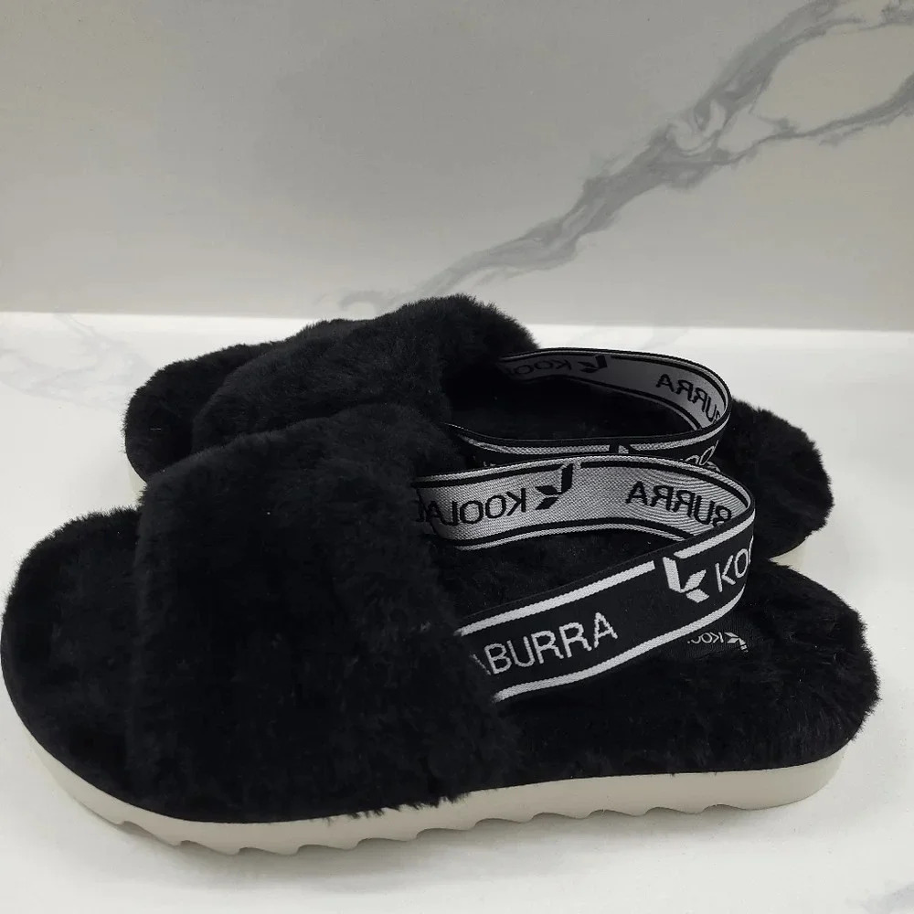 Koolaburra By UGG Fuzz'n II Faux Fur Sandals - Picture 7 of 12